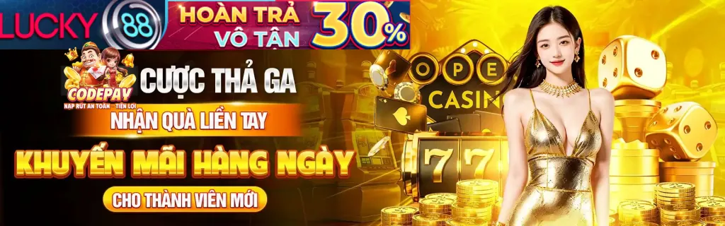 Banner khuyến mãi độc quyền Slot game 88net khuyến mãi